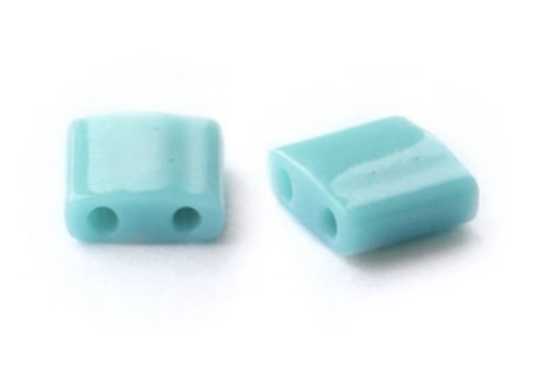 Miyuki tila 5x5 Opaque turquoise green 