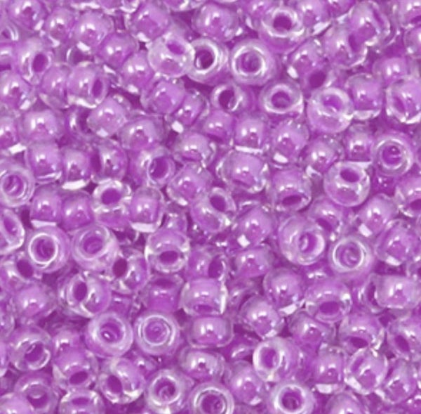 Miyuki rocailles 8/0 3mm Luminous purple lila 8-4303