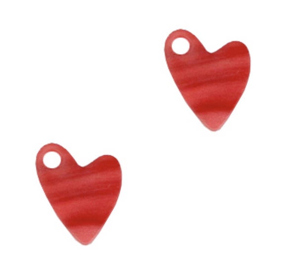 Plexx bedel / hanger heart jester red