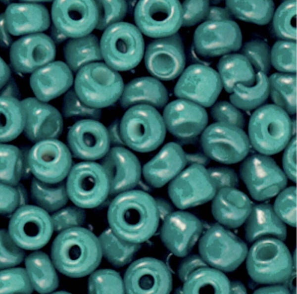 Rocailles 4mm ultramarinegreen