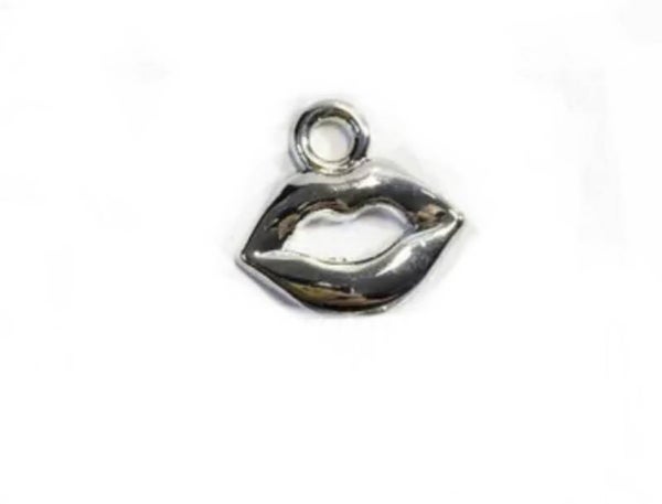 Bedel hanger mond zilver.