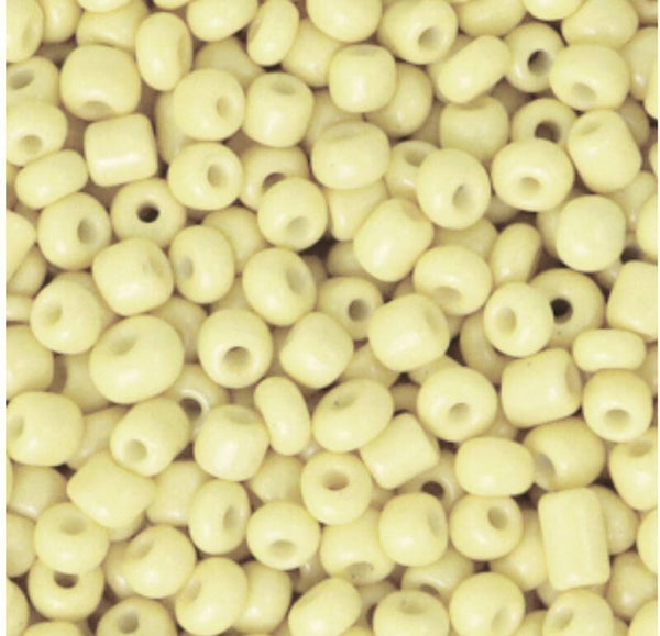 Rocailles 3mm Soft yellow