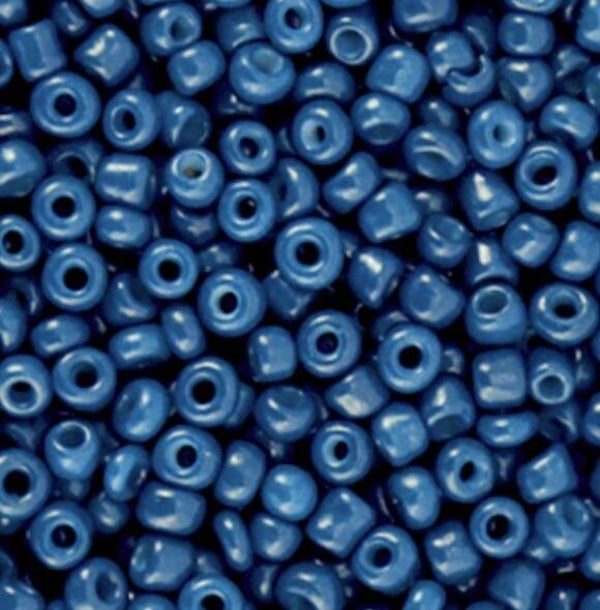 Rocailles 8/0 (3mm) Blue sapphire