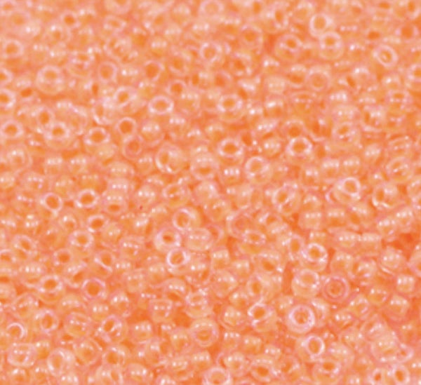 Miyuki rocailles 11/0 2mm luminous soft orange