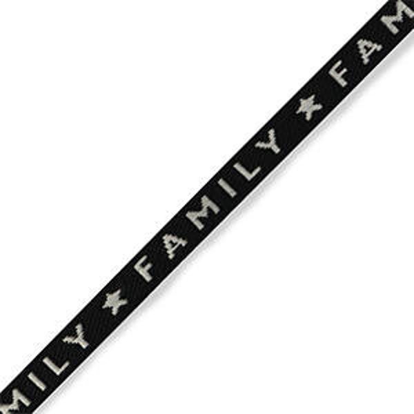 Textlint “ Family “ Black  - Grey