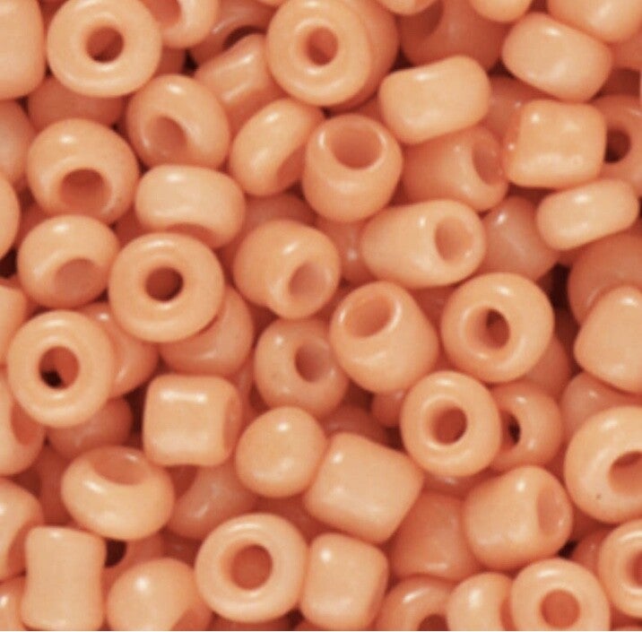 Rocailles 4mm cantaloupe pink