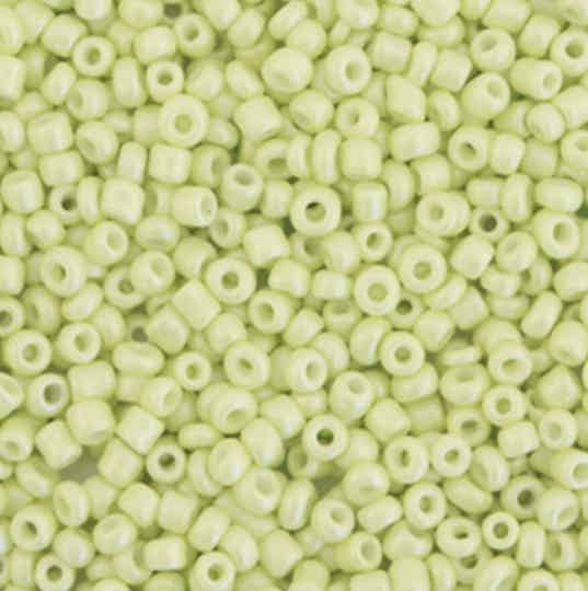 Rocailles 2mm Luminary Green