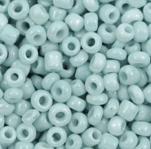 Rocailles 4mm Haze Blue.