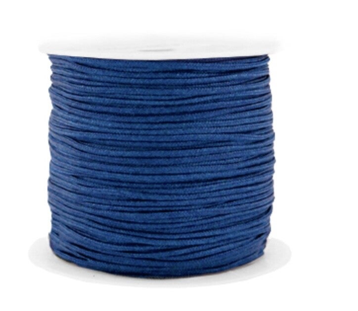 Macramé draad 1.5mm Dark blue