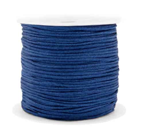 Macramé draad 1.5mm Dark blue