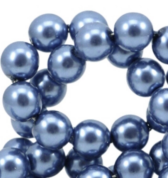 Design quality glasparels 6mm jeans blue