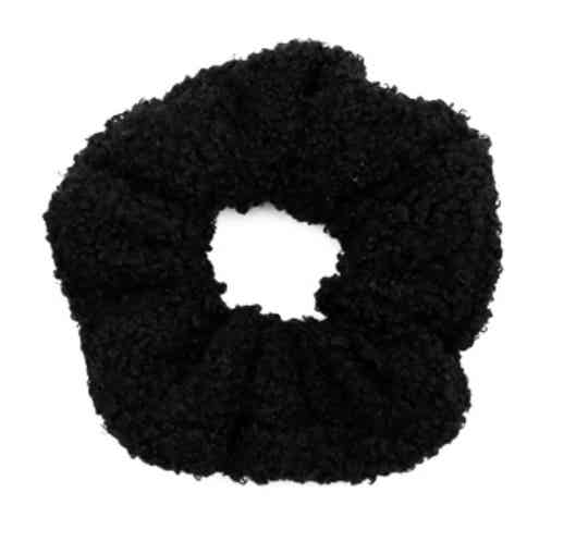 Scrunchie Teddy Black