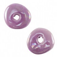Keramiek donut lavender purple