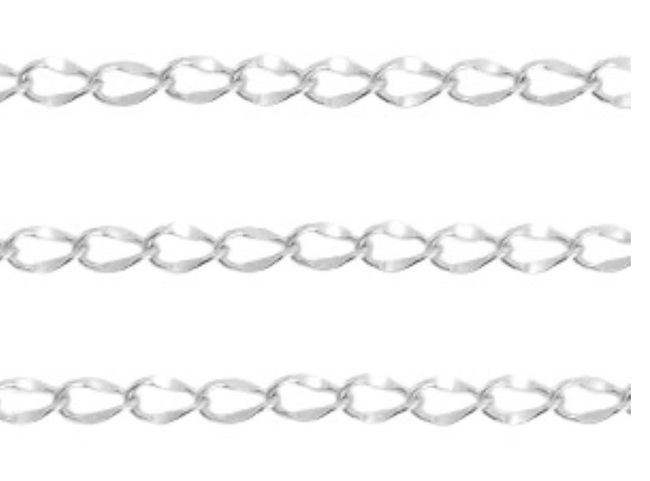 Stainless steel jasseron zilver 