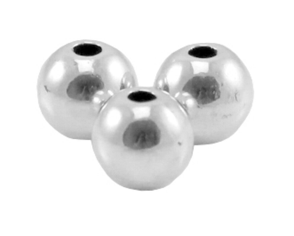 DQ kralen 3mm spacer beads antiek zilver 