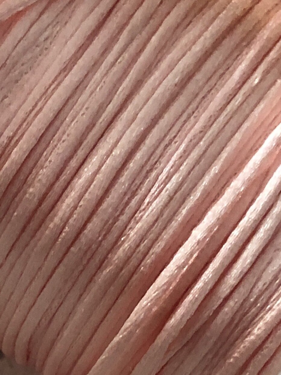 Macramé satijnkoord 1,5mm nude pink