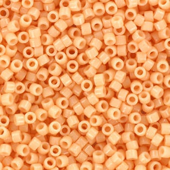 Miyuki delica’s 11/0 duracoat opaque deed champagne cream DB-2351
