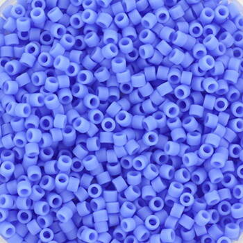 Miyuki delica’s 11/0 opaque matte periwinkle DB-760