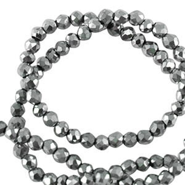 Facet kralen top quality zilver-pearl Shine coating