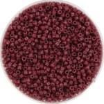 Miyuki delica’s 11/0 duracoat opaque dyed rosewood purple DB-2355