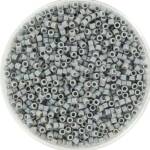 Miyuki delica’s 11/0 opaque matte ab gray DB-882