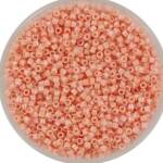 Miyuki delica’s 11/0 opaque luster tea rose DB-207