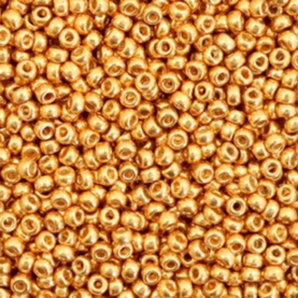 Miyuki 11-4203 duracoat galvanized yellow gold
