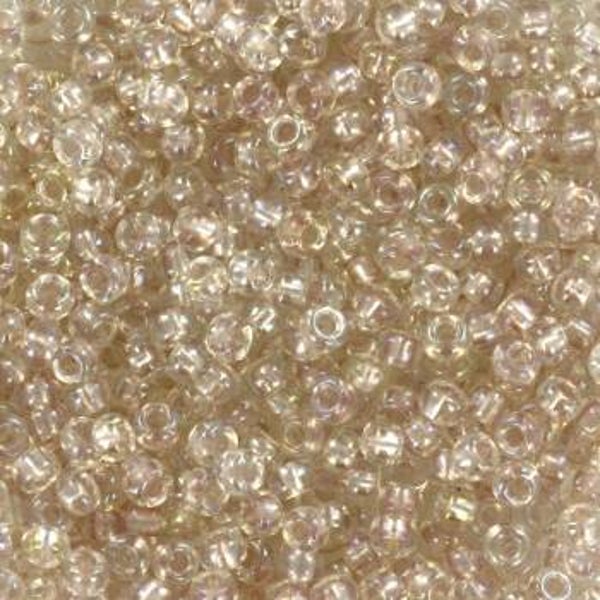 Miyuki 11-3641  fancy lined soft blush