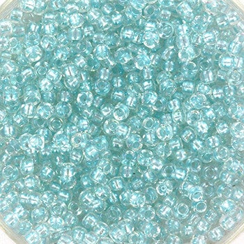 Miyuki  11-3638 fancy lined soft aqua