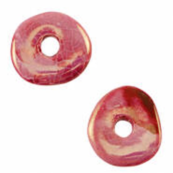Keramiek donut mosaic mauve pink