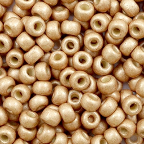 Miyuki 6-4204-F Duracoat galvanized matte champagne