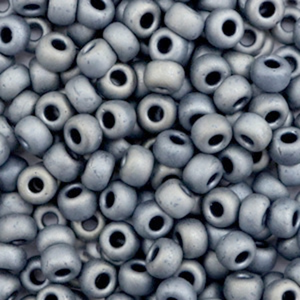 Miyuki 6-2002 matte silver grey