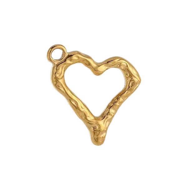 bedel/hanger stainless steel hart goud