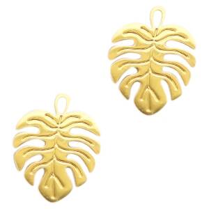 Bohemian hanger blad Goud