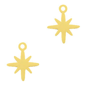 Bohemian hanger star Goud