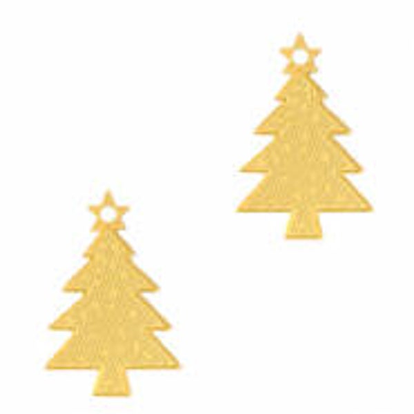 Bohemian hanger kerstboom Goud