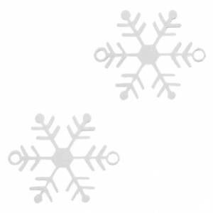 Bohemian tussenstuk sneeuwvlok zilver