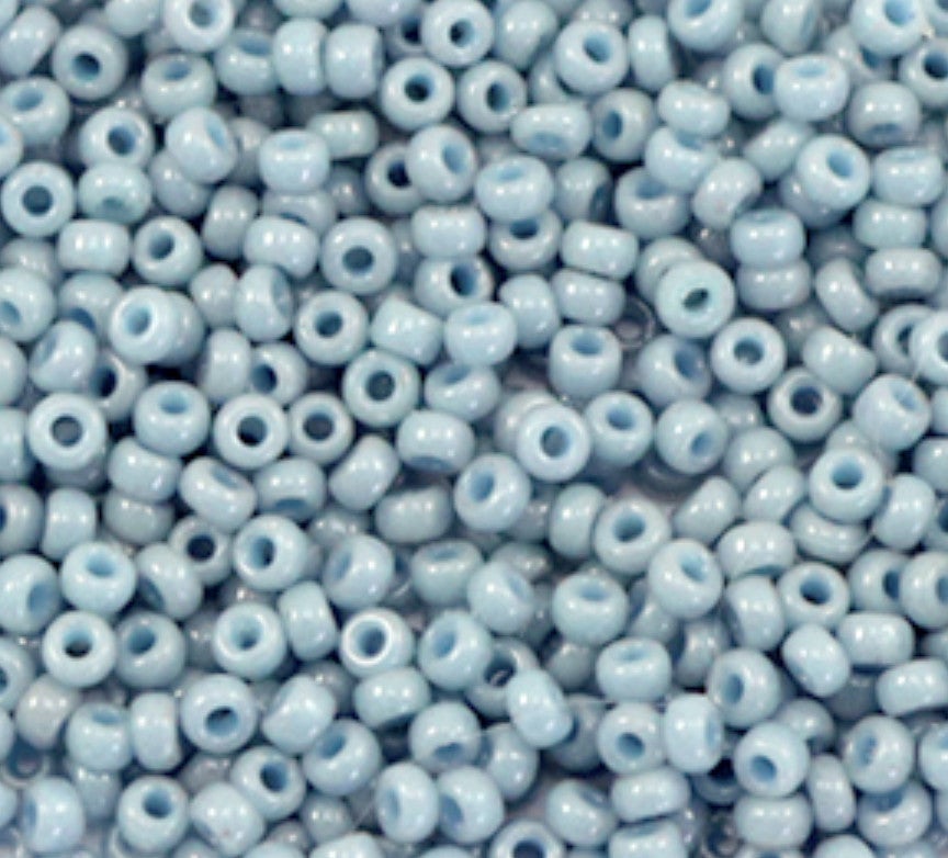 Miyuki rocailles 11/0 2mm duracoat opaque moody blue