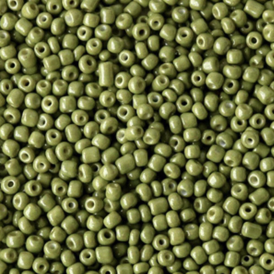 Rocailles 2mm Calliste Green