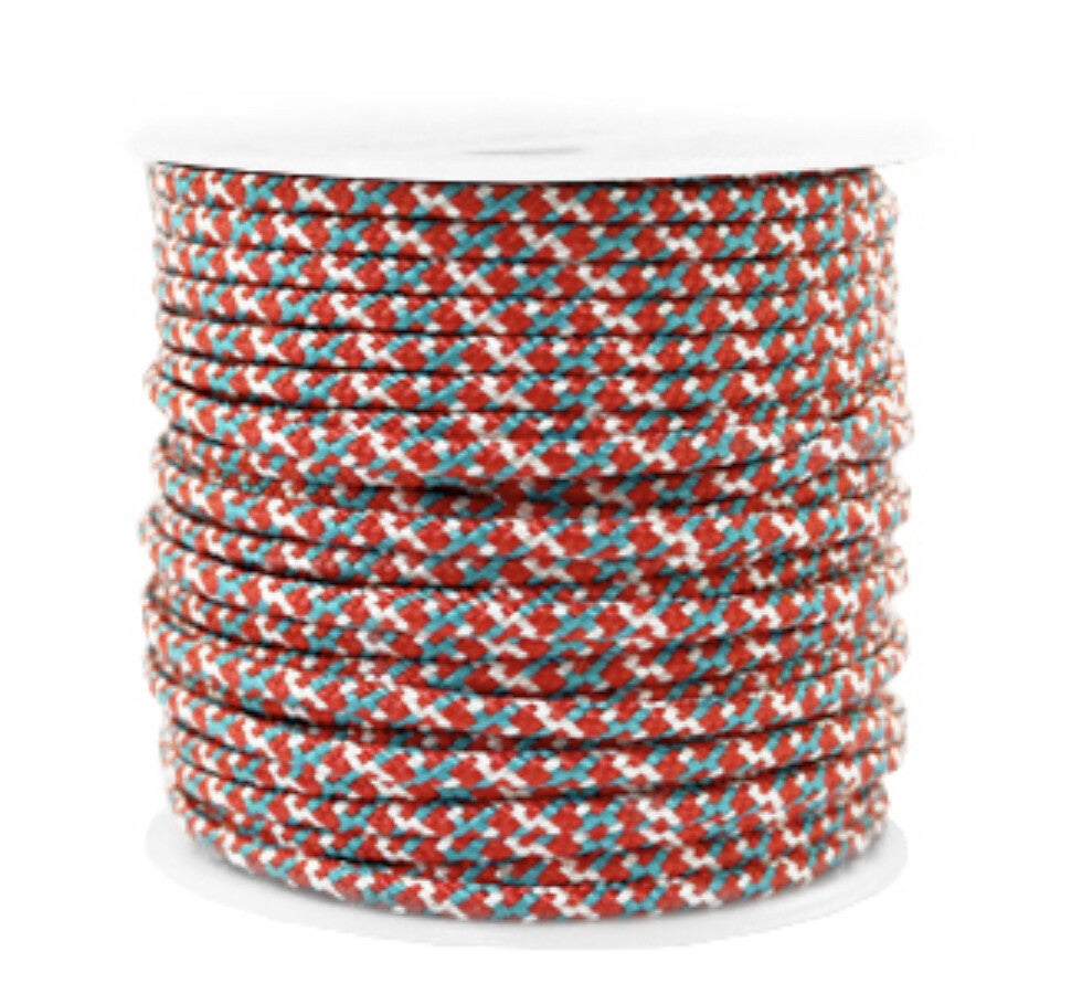 Maritiem koord Red blue 2mm