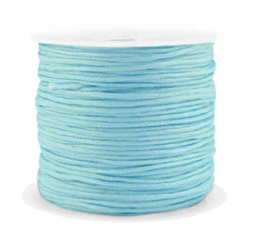 Macramé draad 1.5mmTurquoise blue