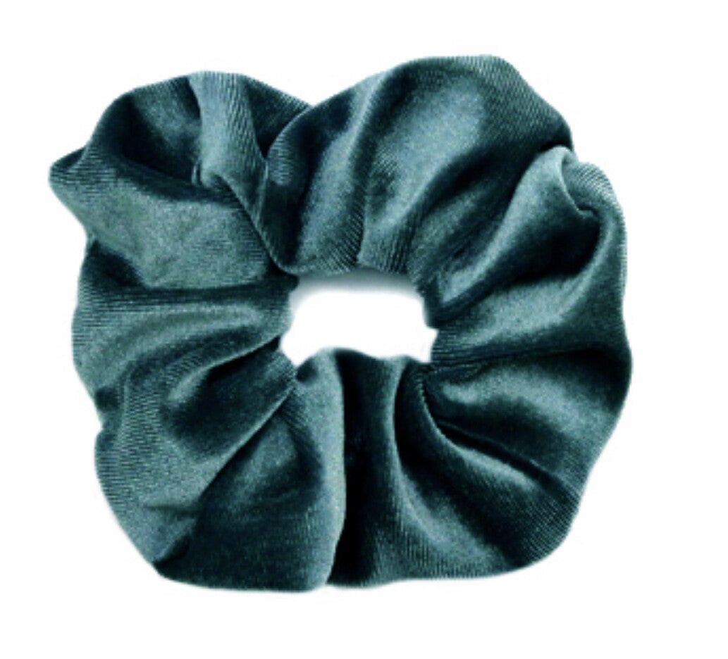Scrunchie velvet Patrol Blue