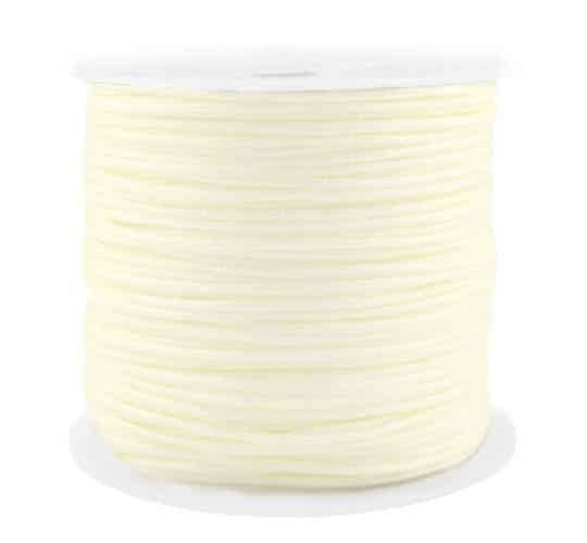 Macramé draad 1.5mm  white