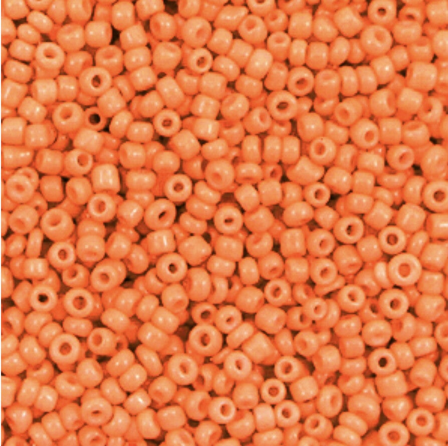 Rocailles 2mm Flame orange