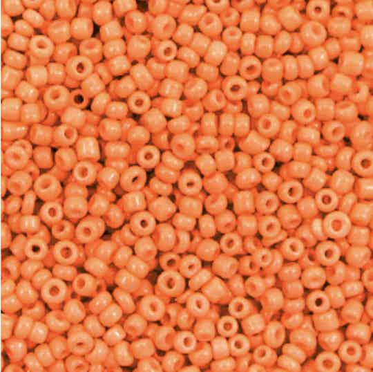 Rocailles 2mm Flame orange