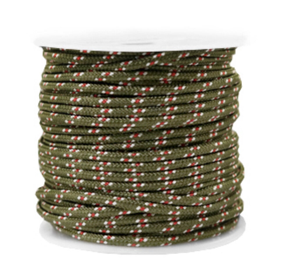 Maritiem koord navy green 2mm