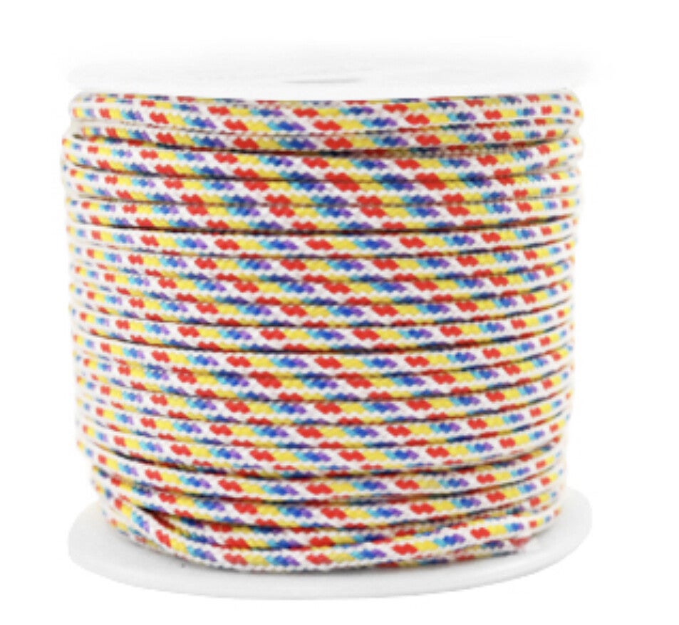 Maritiem koord multicolor 2mm