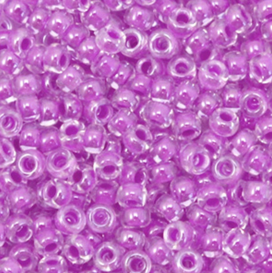 Miyuki rocailles 8/0 3mm Luminous purple lila 8-4303