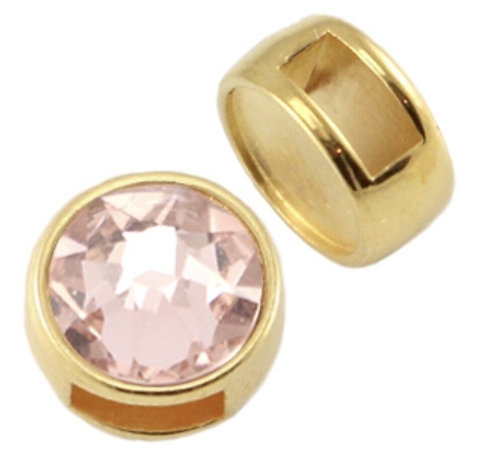 DQ metaal schuiver gold plated