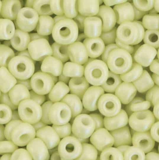 Rocailles 4mm Luminary green